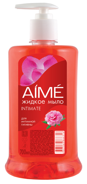 Жидкое мыло "AIME" "Intimate"